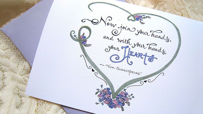 Quotes for Wedding Cards
