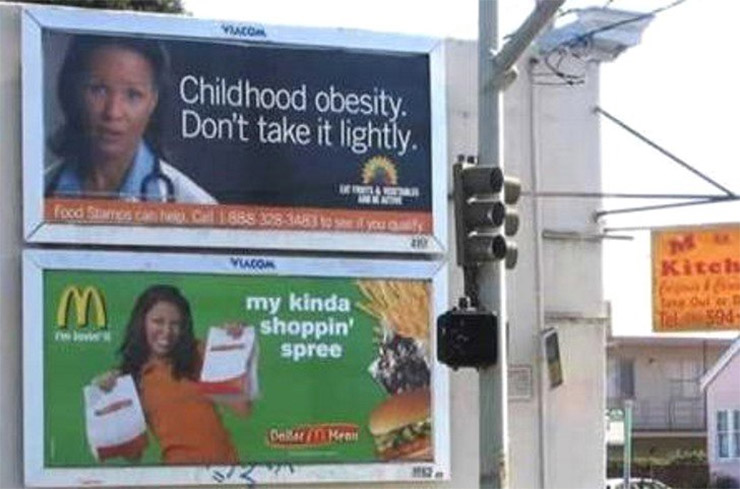 Childhood Obesity Billboard