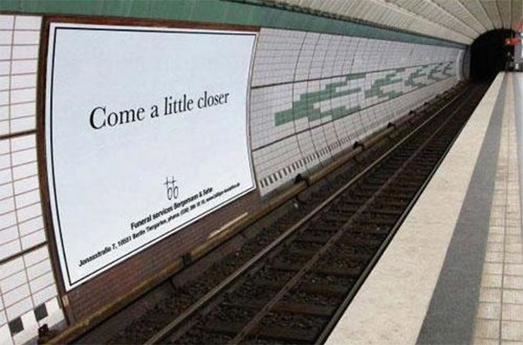 Come a little closer Billboard