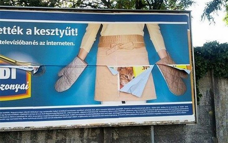 Misplaced Kitty Billboard