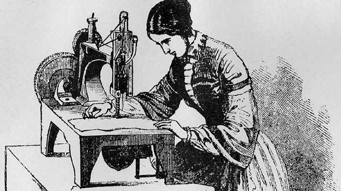 Sewing Machine Elias Howe